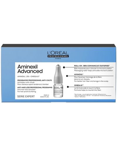 L'Oréal Professionnel Aminexyl Advanced Ампули за коса, 10 х 6 ml - 1