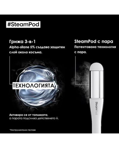 L'Oréal Professionnel SteamPod Изглаждащ серум за коса, 50 ml - 9