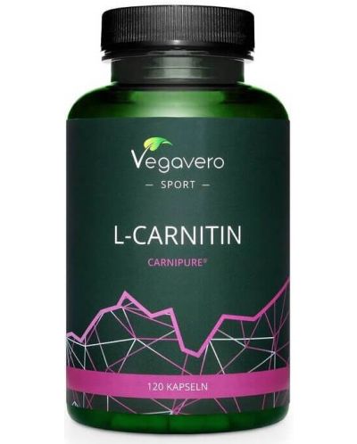 L-Carnitin, 120 капсули, Vegavero - 1