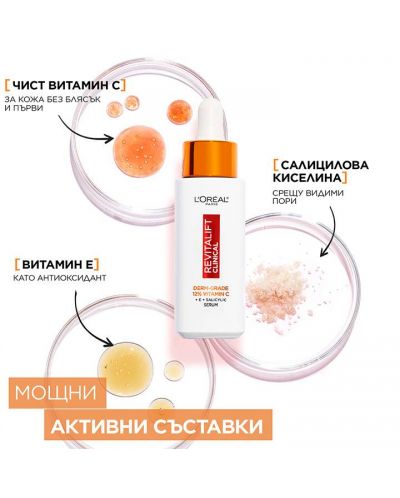 L'Oréal Revitalift Серум за лице Clinical, Vitamin C, 30 ml - 5