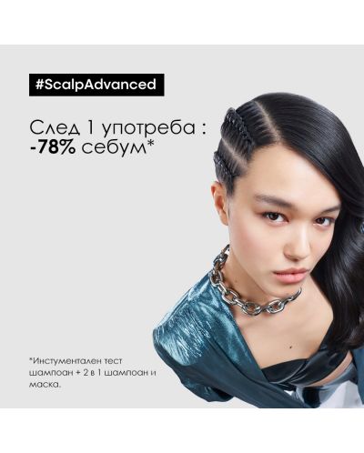 L'Oréal Professionnel Scalp Advanced Шампоан Anti-Oiliness, 300 ml - 3