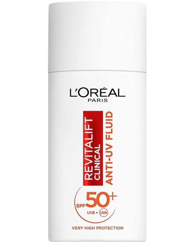 L'Oréal Revitalift Флуид за лице Clinical, Vitamin C, SPF 50+, 50 ml - 1