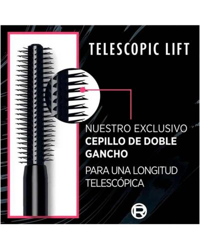 L'Oréal Спирала за удължени и извити мигли Telescopic Lift, Extra Black, 9.9 ml - 3