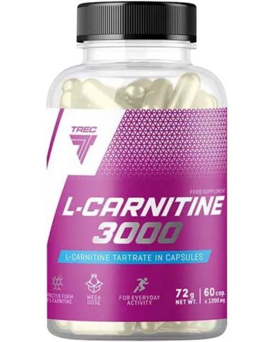 L-Carnitine 3000, 60 капсули, Trec Nutrition - 1