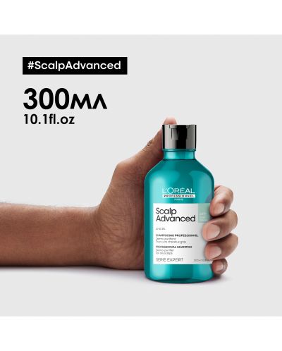 L'Oréal Professionnel Scalp Advanced Шампоан Anti-Oiliness, 300 ml - 10