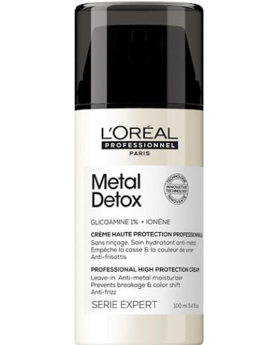 L'Oréal Professionnel Metal Detox Крем за коса Leave-In Hair, 100 ml - 1