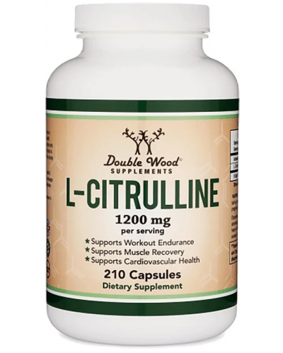 L-Citrulline, 210 капсули, Double Wood - 1