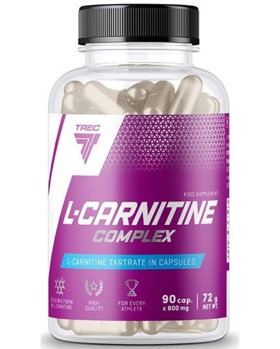 L-Carnitine Complex, 90 капсули, Trec Nutrition - 1
