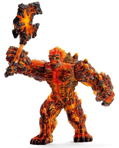 Фигурка Schleich Eldrador Creatures - Лава Голем, с оръжие
