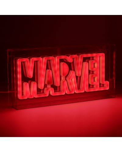 Лампа Paladone Marvel: Marvel - Logo - 4