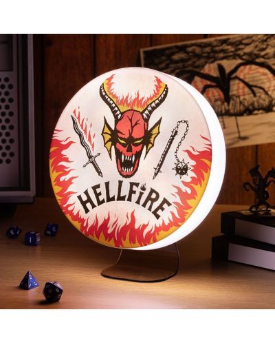 Лампа Paladone Television: Stranger Things - Hellfire Club Logo - 7
