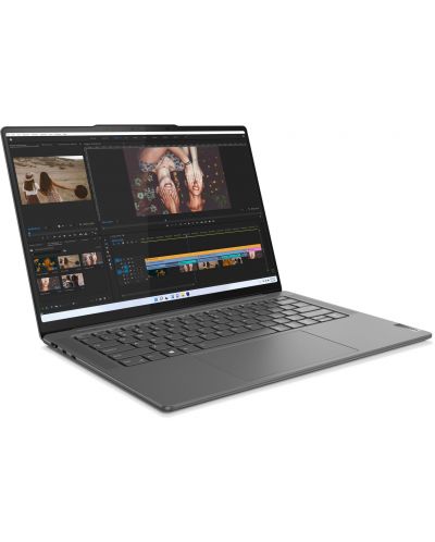 Лаптоп Lenovo - Yoga Pro 7 14ARP8, 14.5'', 2.5K, Ryzen 5, Storm Grey - 2