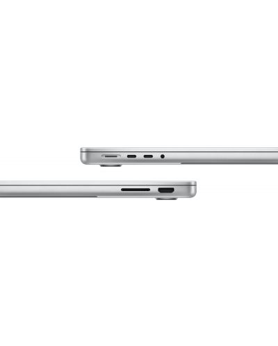 Лаптоп Apple - MacBook Pro 14, 14'', М3 8/10, 8GB/1ТB, сребрист - 5