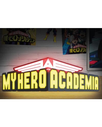 Лампа Paladone Animation: My Hero Academia - Logo - 3