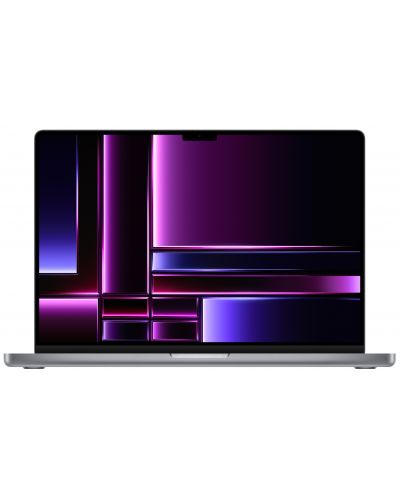 Лаптоп Apple - MacBook Pro 16, 16.2", М2 Pro, 16GB/1TB, сив - 1