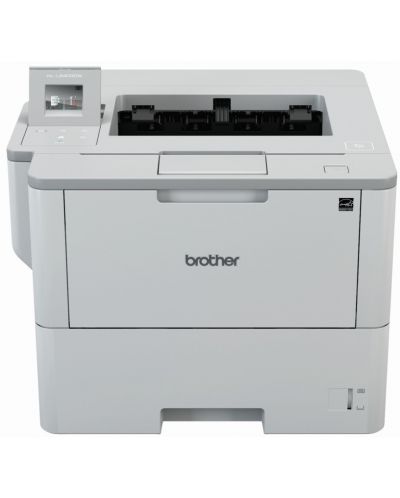 Принтер Brother - HL-L6400DW, лазерен, бял - 1