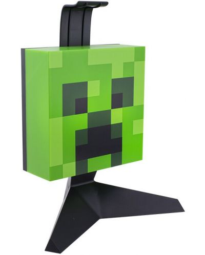 Лампа Paladone Games: Minecraft - Creeper Headstand - 2