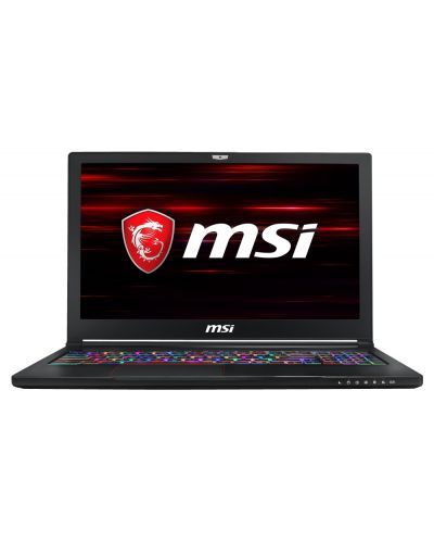 Лаптоп MSI GS63 Stealth 8RE0 - 15.6", 120Hz, 3ms - 1