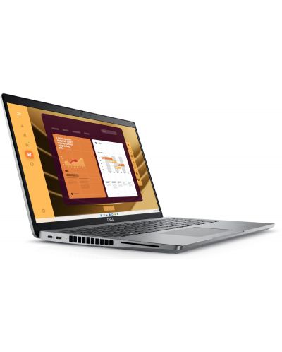 Лаптоп Dell - Latitude 5550, 15.6'', FHD, Ultra 5, 16GB/512GB, UBU, сив - 2