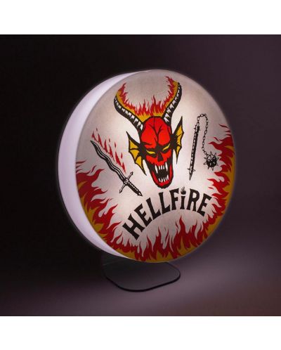 Лампа Paladone Television: Stranger Things - Hellfire Club Logo - 5
