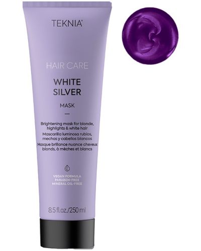 Lakmé Teknia White Silver Озаряваща маска, 250 ml - 2