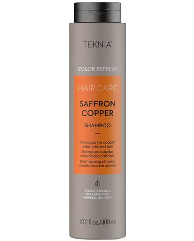 Lakmé Teknia Color Refresh Оцветяващ шампоан, Saffron Copper, 300 ml - 1
