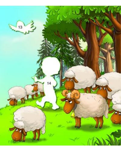 Лъжливото овчарче (Чудни приказки със стикери) - 4