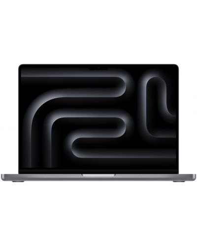 Лаптоп Apple - MacBook Pro 14, 14'', М3 8/10, 8GB/1TB, сив - 1