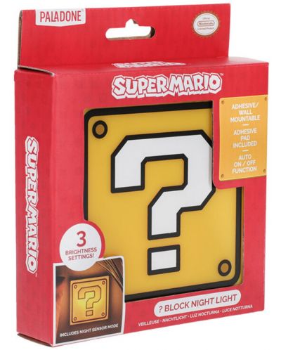 Лампа Paladone Games: Super Mario Bros. - Question - 5