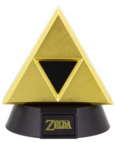 Мини лампа Paladone Games: The Legend of Zelda - Gold Triforce, 10 cm - 1