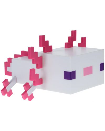 Лампа Paladone Games: Minecraft - Axolotl - 1