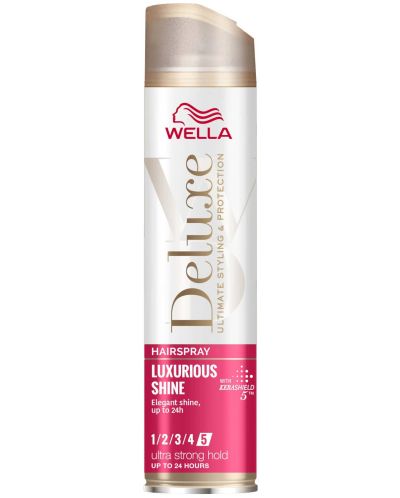 Wella Deluxe Лак за коса Luxurious Shine 5, 250 ml - 1