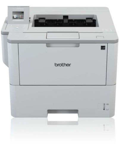 Принтер Brother - HL-L6300DW, лазерен, бял - 1