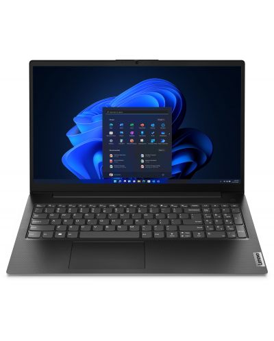 Лаптоп Lenovo - V15 G4, 15.6'', FHD, i5-13420H, 8GB/256GB, черен - 1