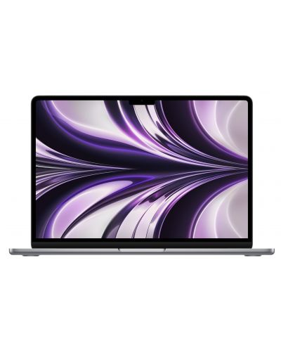 Лаптоп Apple - MacBook Air 13, 13.6'', M2 8/10, 8GB/512GB, сив - 1