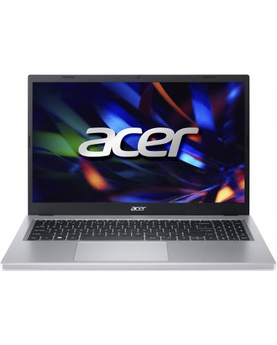 Лаптоп Acer - Extensa EX215-33-34RK, 15.6'', FHD, i3, сребрист - 1