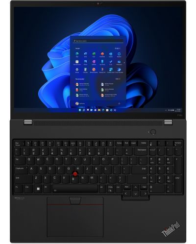 Лаптоп Lenovo - ThinkPad P16s G2, 16'', WUXGA, i7-1360P, черен - 4