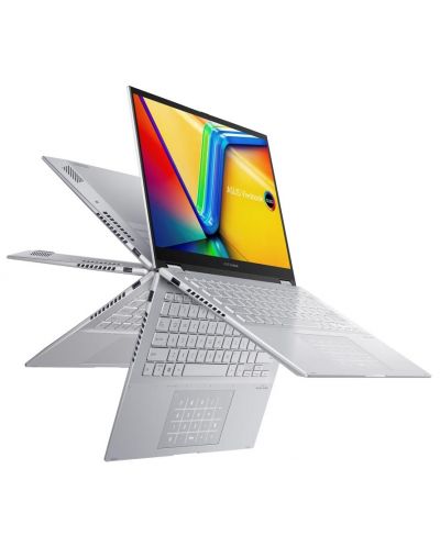 Лаптоп ASUS - Vivobook S14 Flip TN3402YA-OLED-KN731W, 14'', 2.8K , R7 - 5