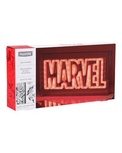 Лампа Paladone Marvel: Marvel - Logo - 1