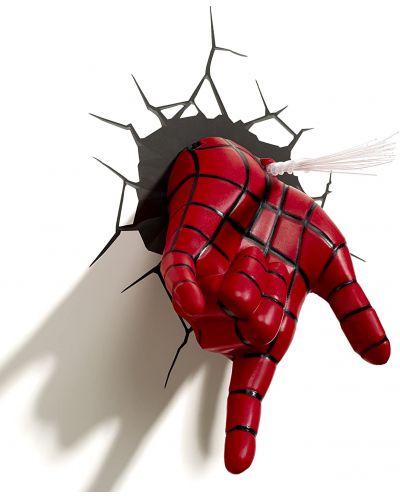 Лампа 3DLightFX Marvel: Spider-man - Hand - 2