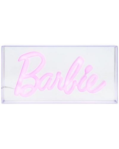Лампа Paladone Retro Toys: Barbie - Logo - 1