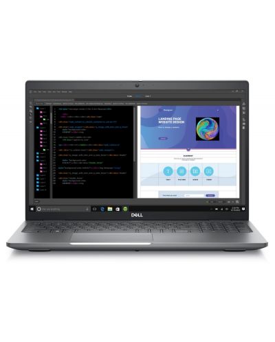 Лаптоп Dell - Precision 3580, 15.6'', FHD, i7-1370P, 32GB/1TB, сив - 1