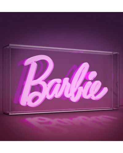 Лампа Paladone Retro Toys: Barbie - Logo - 5