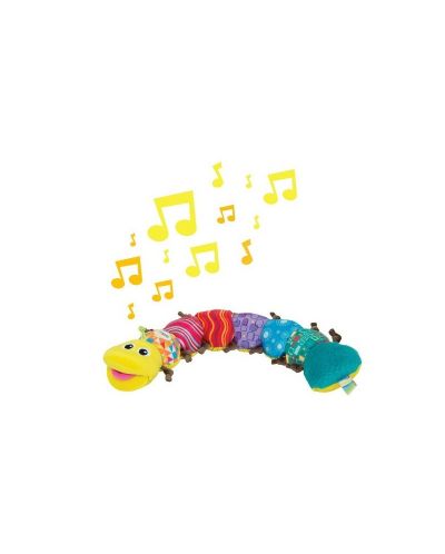 Бебешка музикална играчка Lamaze - Гъсеница - 1