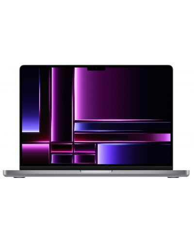 Лаптоп Apple - MacBook Pro 14, 14.2", М2 Pro, 16GB/1TB, сив - 1