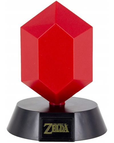 Мини лампа Paladone Nintendo The Legend of Zelda - Red Rupee, 10 cm - 1