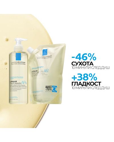 La Roche-Posay Lipikar Липидовъзстановяващо измиващо олио AP+ Lavante, 750 ml - 4