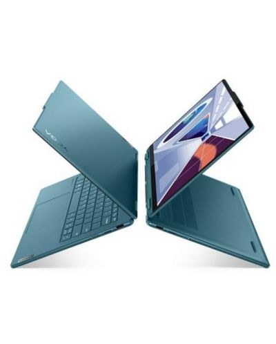 Лаптоп Lenovo - Yoga 7, 14'', WUXGA, R5, 16GB, 512GB, Tidal Teal - 3