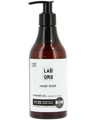 Labor8 Hemp Течен сапун за ръце с конопено масло, 270 ml - 1