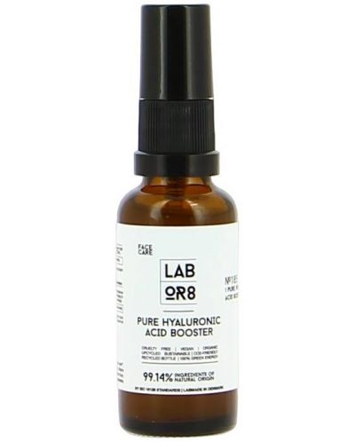 Labor8 Бустер за лице с чиста хиалуронова киселина, 30 ml - 1